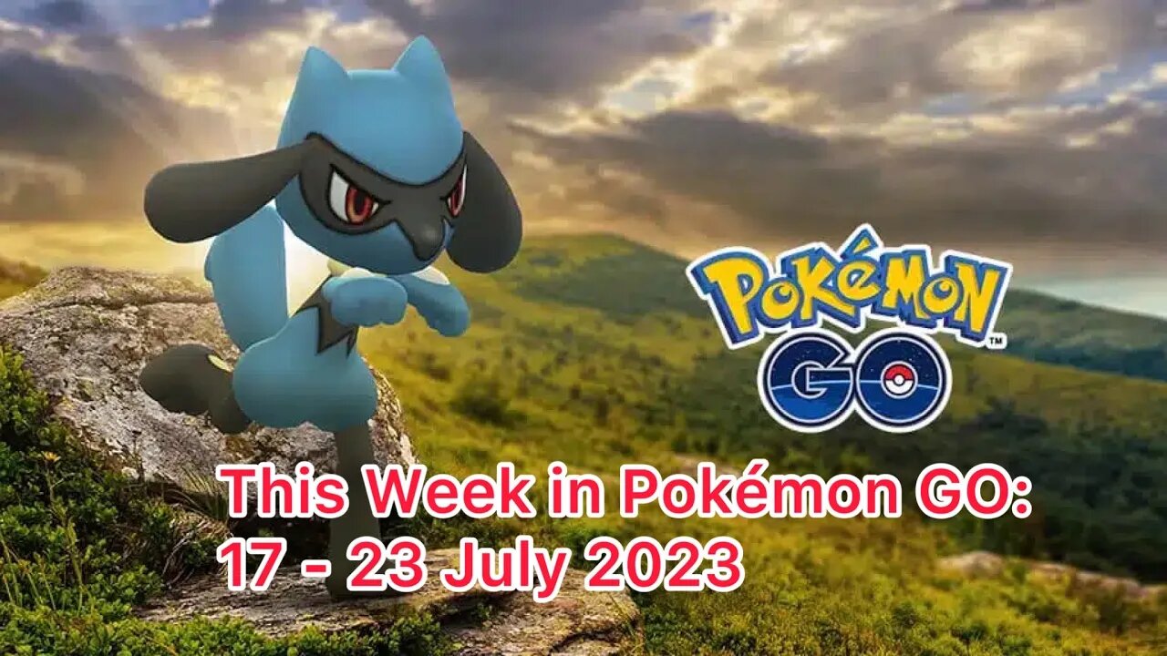 This Week in Pokémon GO: 17 - 23 July 2023