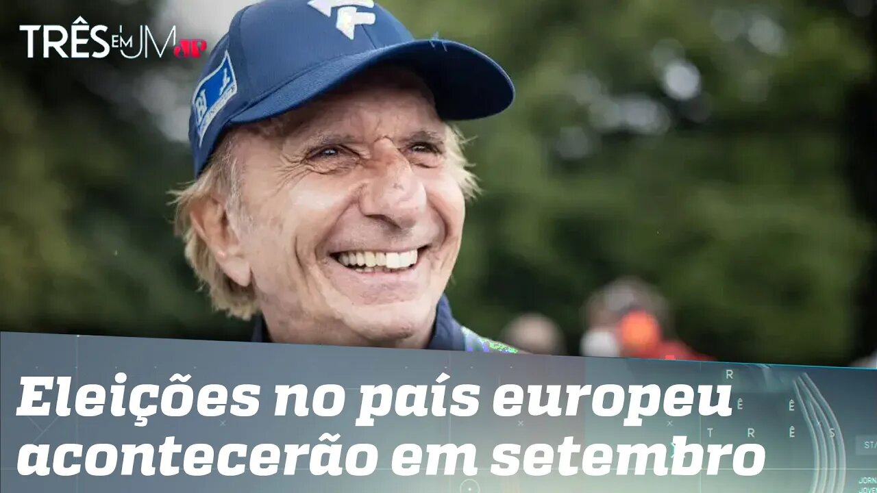 Emerson Fittipaldi lança candidatura ao Senado da Itália