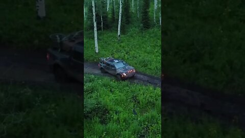 Ford Raptor stuck in Colorado mountain mud! Full episode on the channel.