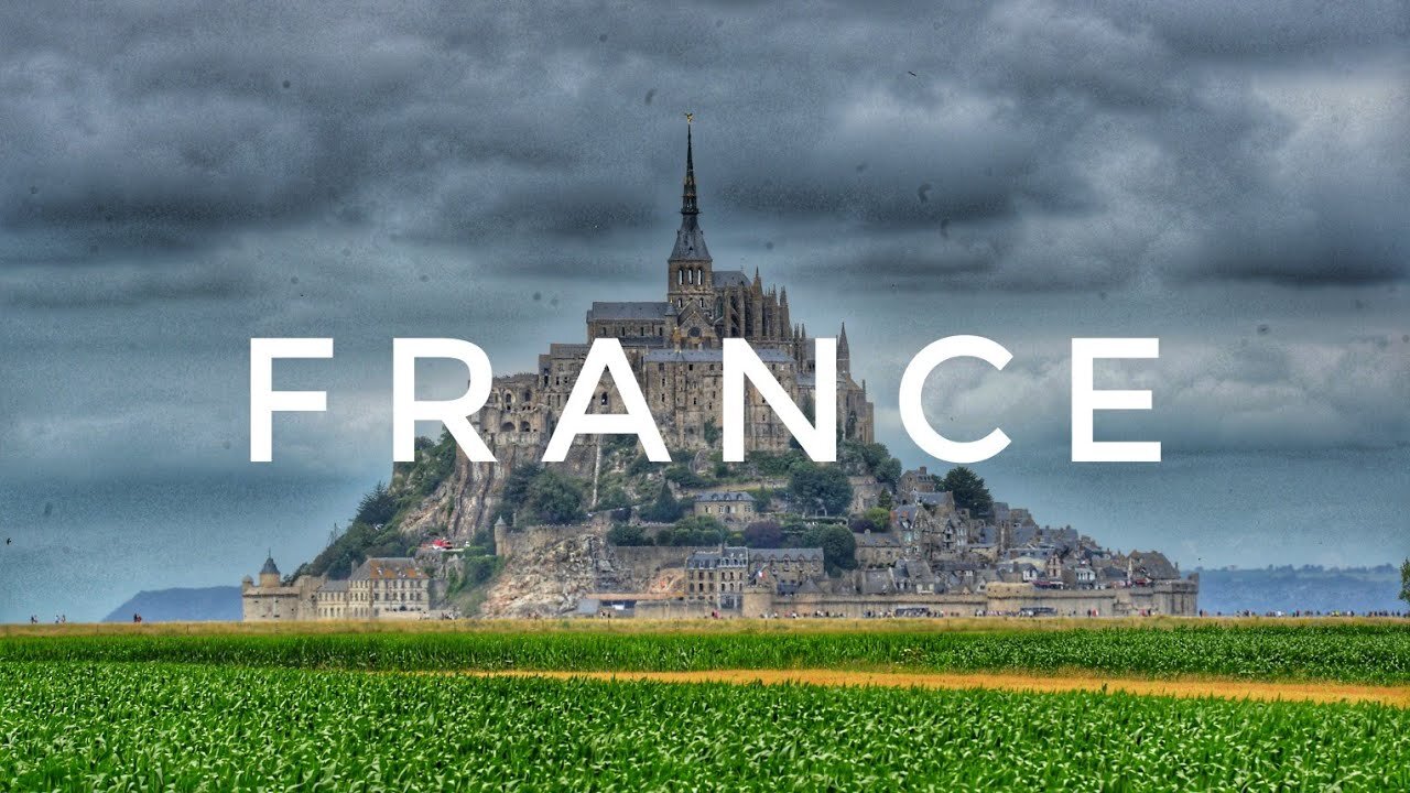 France 4K - Scenic Relaxation Film With Calming Music