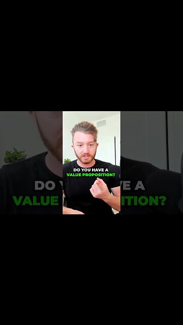 You need to have a business offer that people want to buy