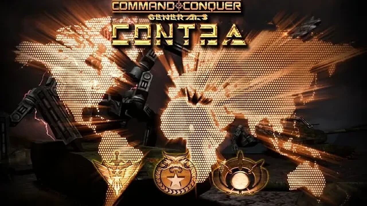 Command & Conquer Generals Zero Hour "Contra Mod" Cinematic