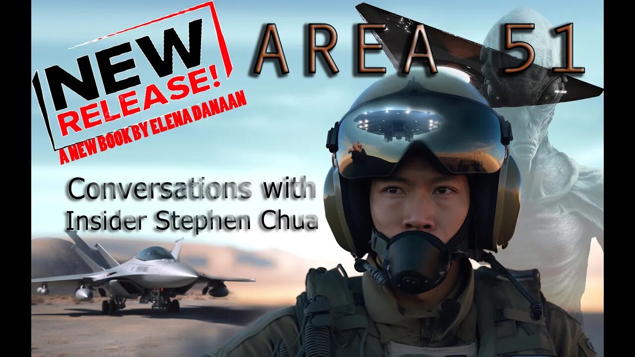 AREA 51, conversations with Insider Stephen Chua - Book Trailer / June 1st 2023