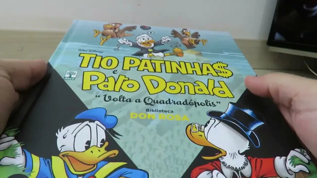 Tio Patinhas e Pato Donald – Volta a Quadradópolis – Biblioteca Don Rosa