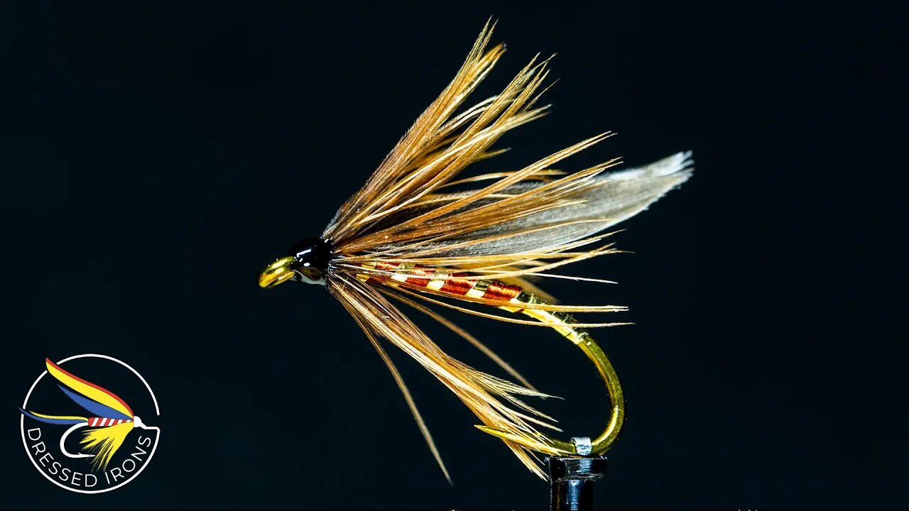 Tying the March Brown - American - Dressed Irons