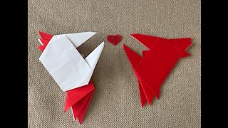 Easy Origami Crab