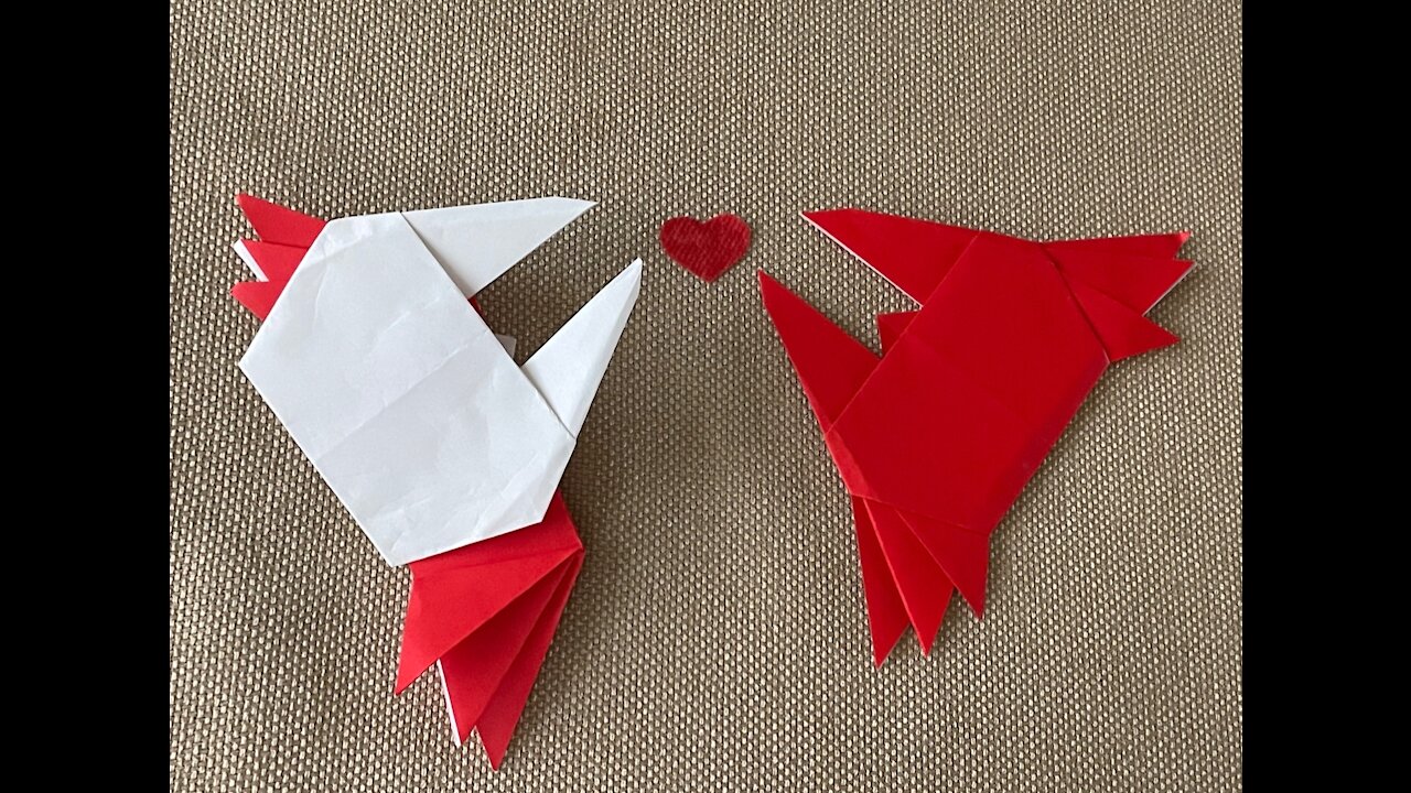 Easy Origami Crab