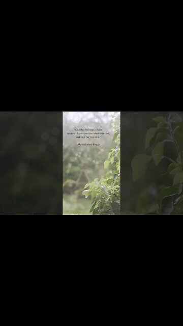 The Courage to Begin: Taking the First Step