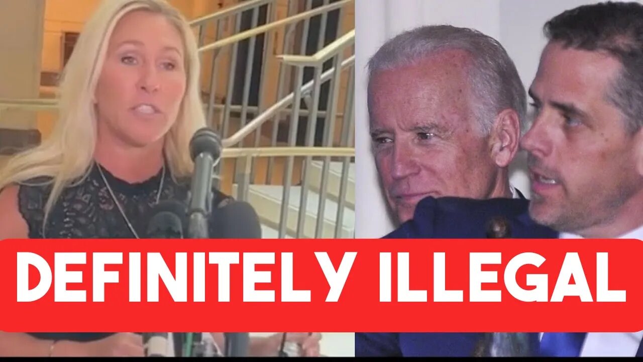 BREAKING: Marjorie Taylor Greene SPEAKS OUT After Reading FBI's FD-1023 Form On Biden Family