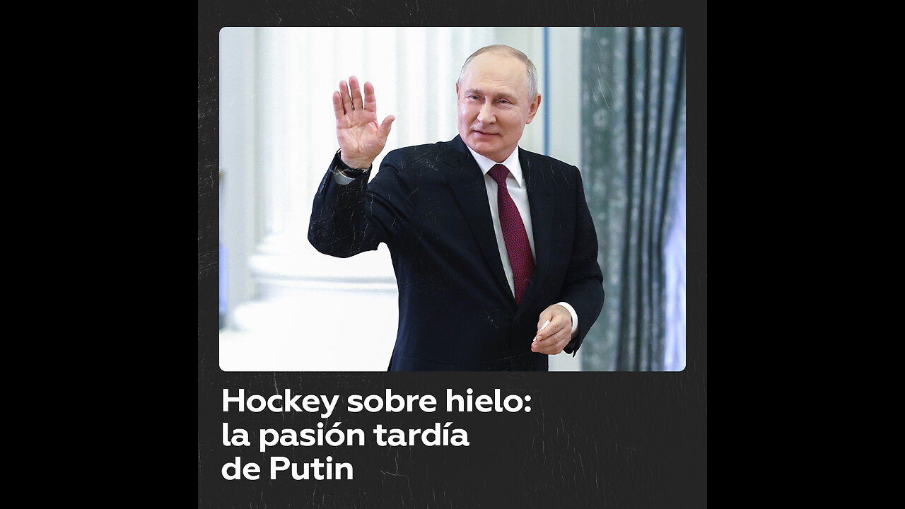 Vladímir Putin descubre su pasión por el hockey