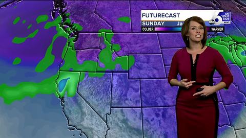 Temperatures stay mild across SW Idaho Monday, but change is in the air!