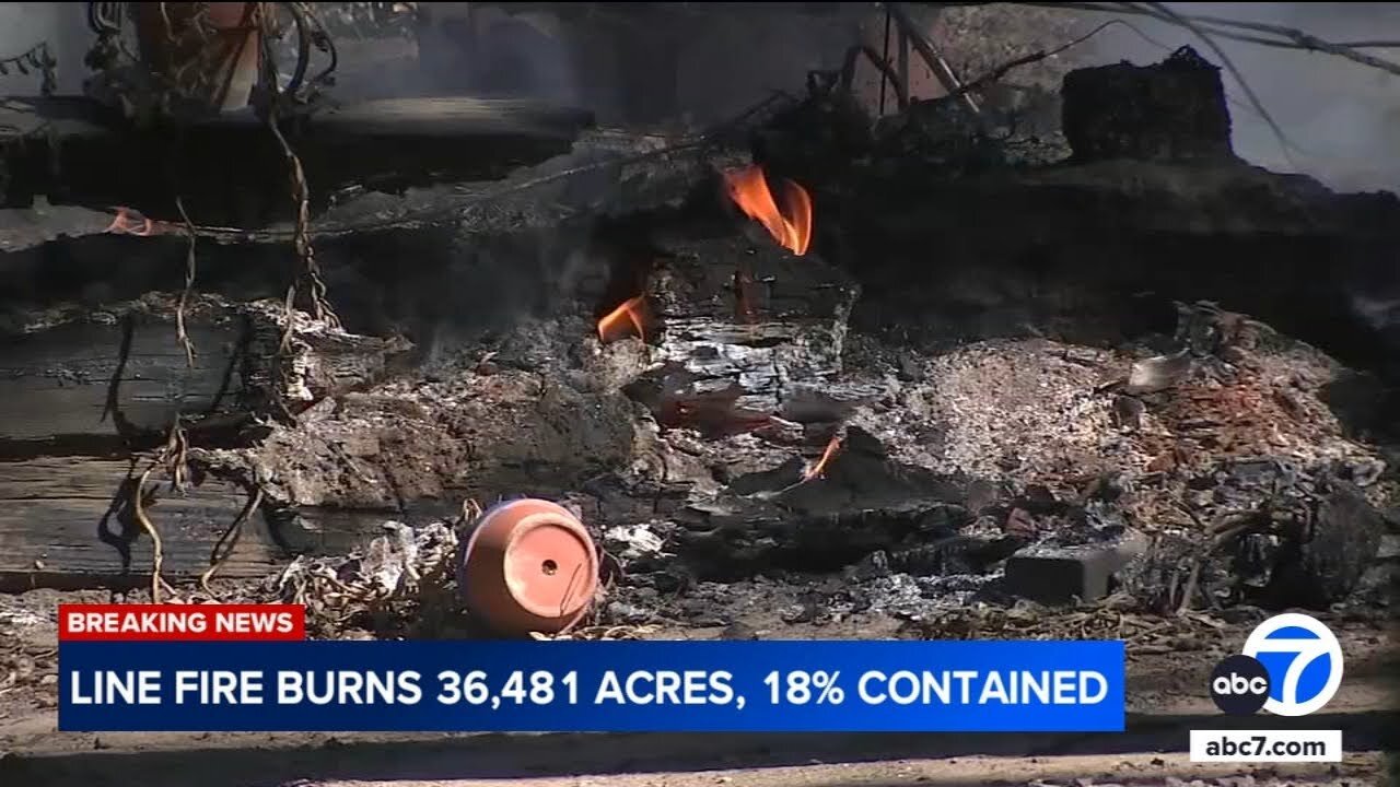 Family's home in Running Springs destroyed by Line Fire