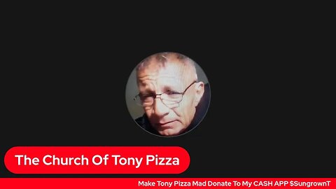 Tony Pizza Sunday Church service In Session