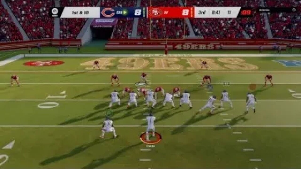 Chicago Bears vs. Sanfrancisco 49rs go overtime