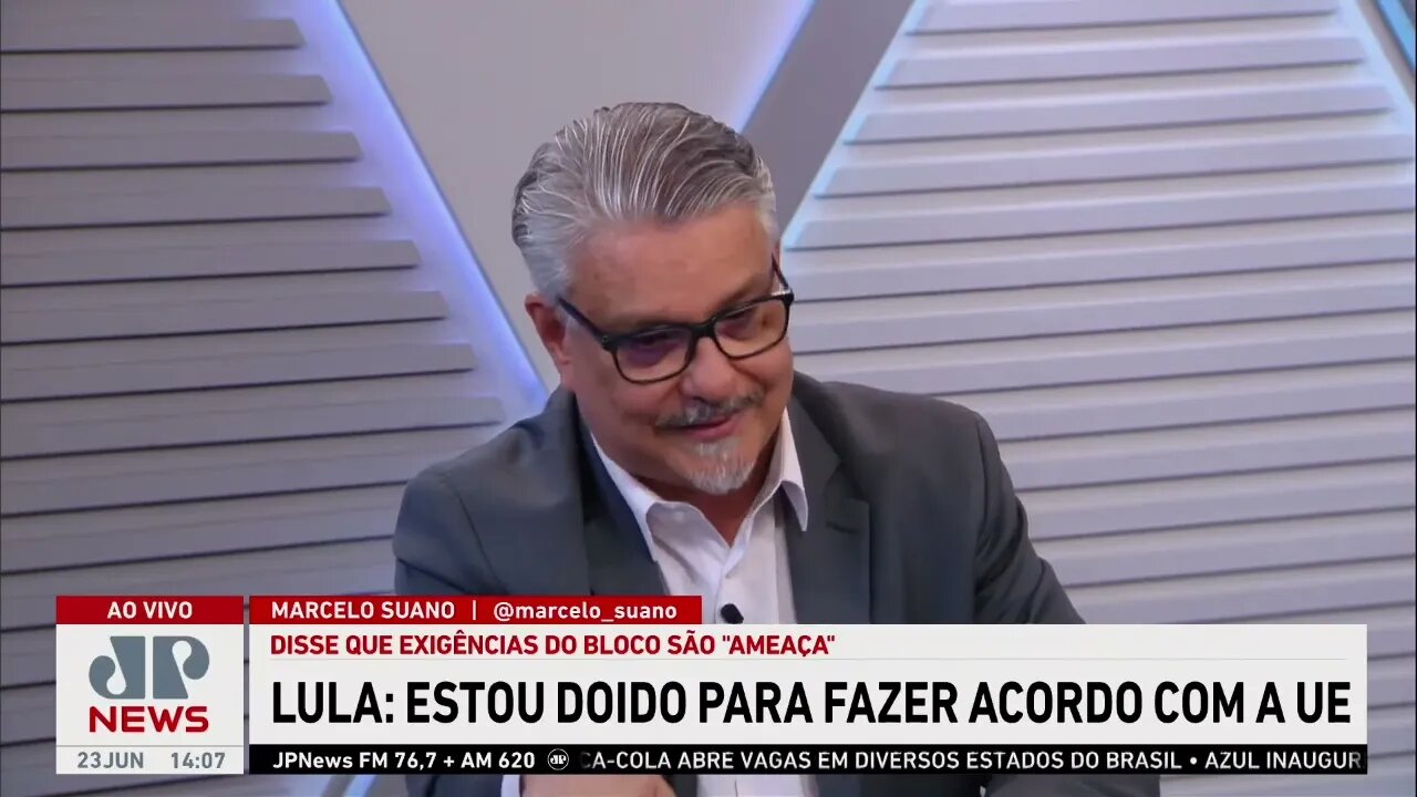 Lula: “Estou doido para fazer acordo com a União Europeia” I LINHA DE FRENTE