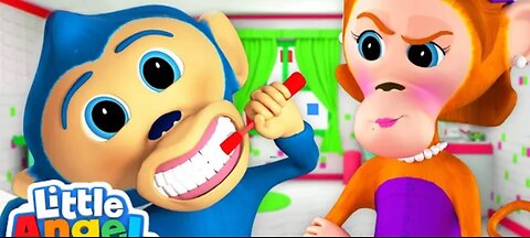 No No Healthy Habits with Baby Monkey | Kids Songs and Nursery Rhymes by Little Angel