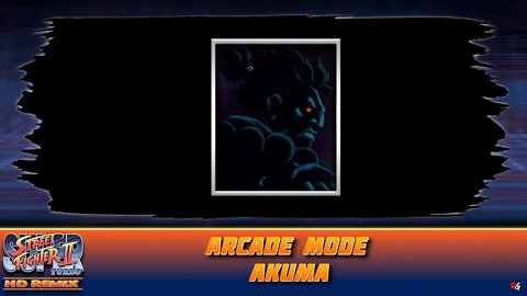 Super Street Fighter 2: Turbo Hyper HD Remix: Arcade Mode - Akuma