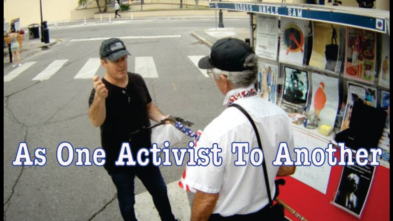 As One Activist To Another