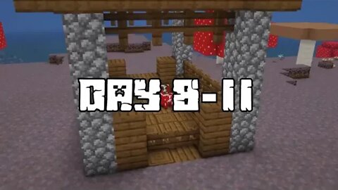 I = Survived = 100 = DAYS = as = a MOOSHROOM in HARDCORE Minecraft!
