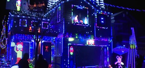 Las Vegas family competes on ABC's The Great Christmas Light Fight