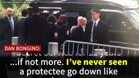 Secret Service Agent Reveals HIGHLY Disturbing Thing He Saw When Hillary Fell