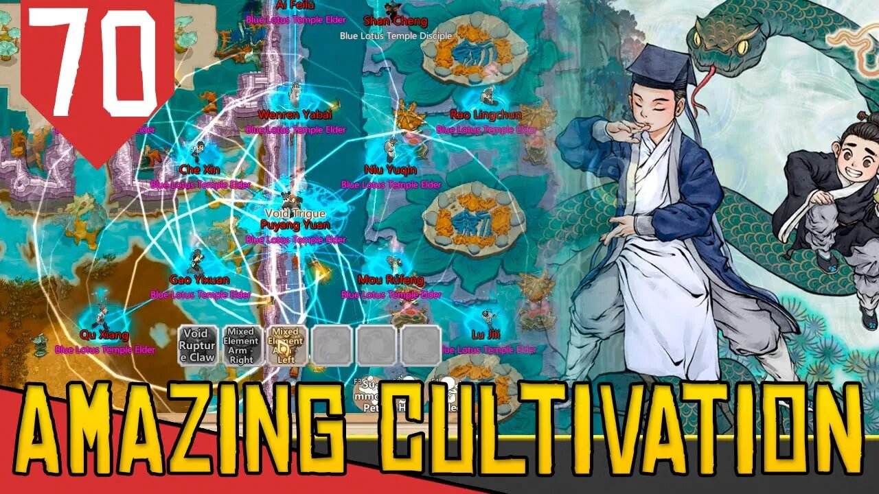 SOLANDO Seita x9 com CULTIVADOR FISICO - Amazing Cultivation Simulator Immortal #70 [Gameplay PT-BR]