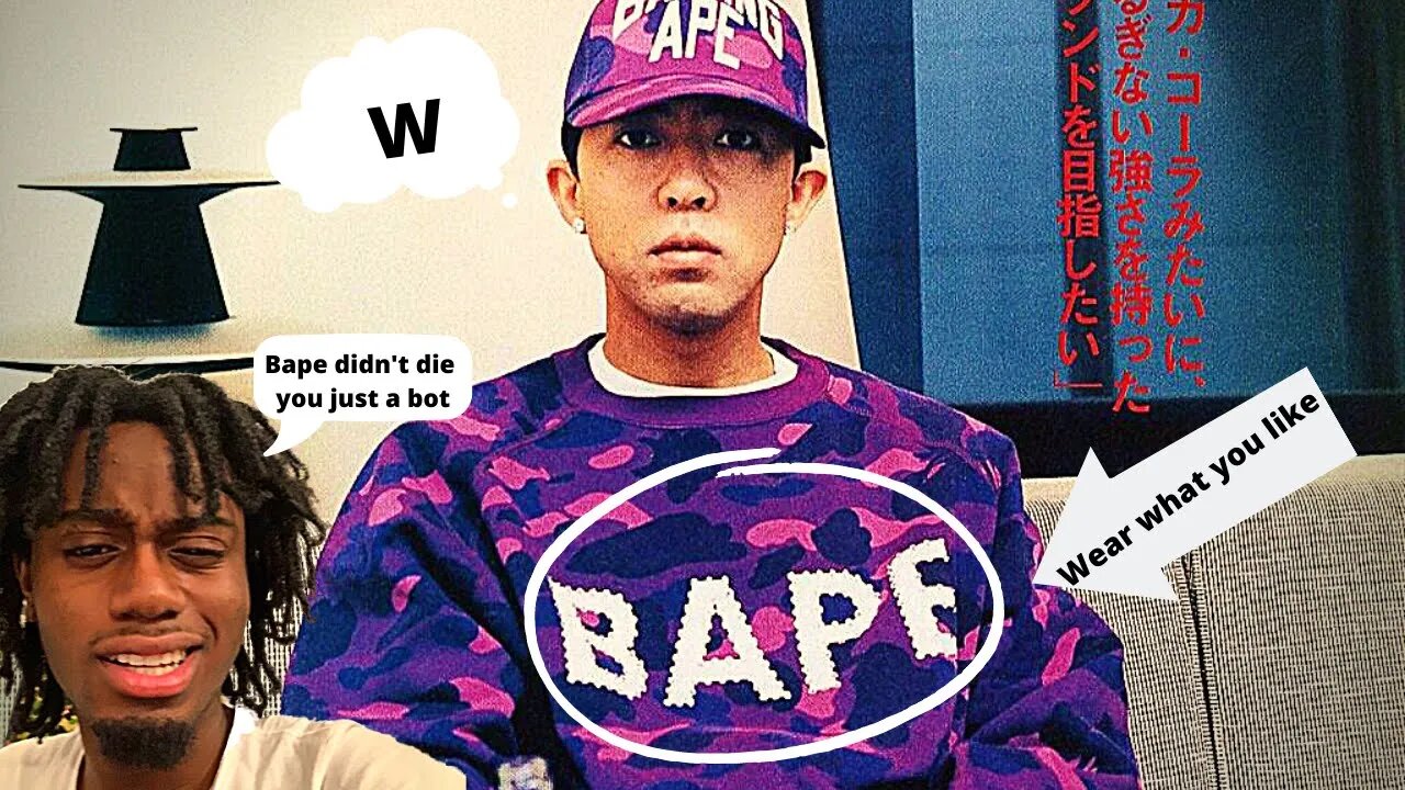 Bape might be dead but I still love it..