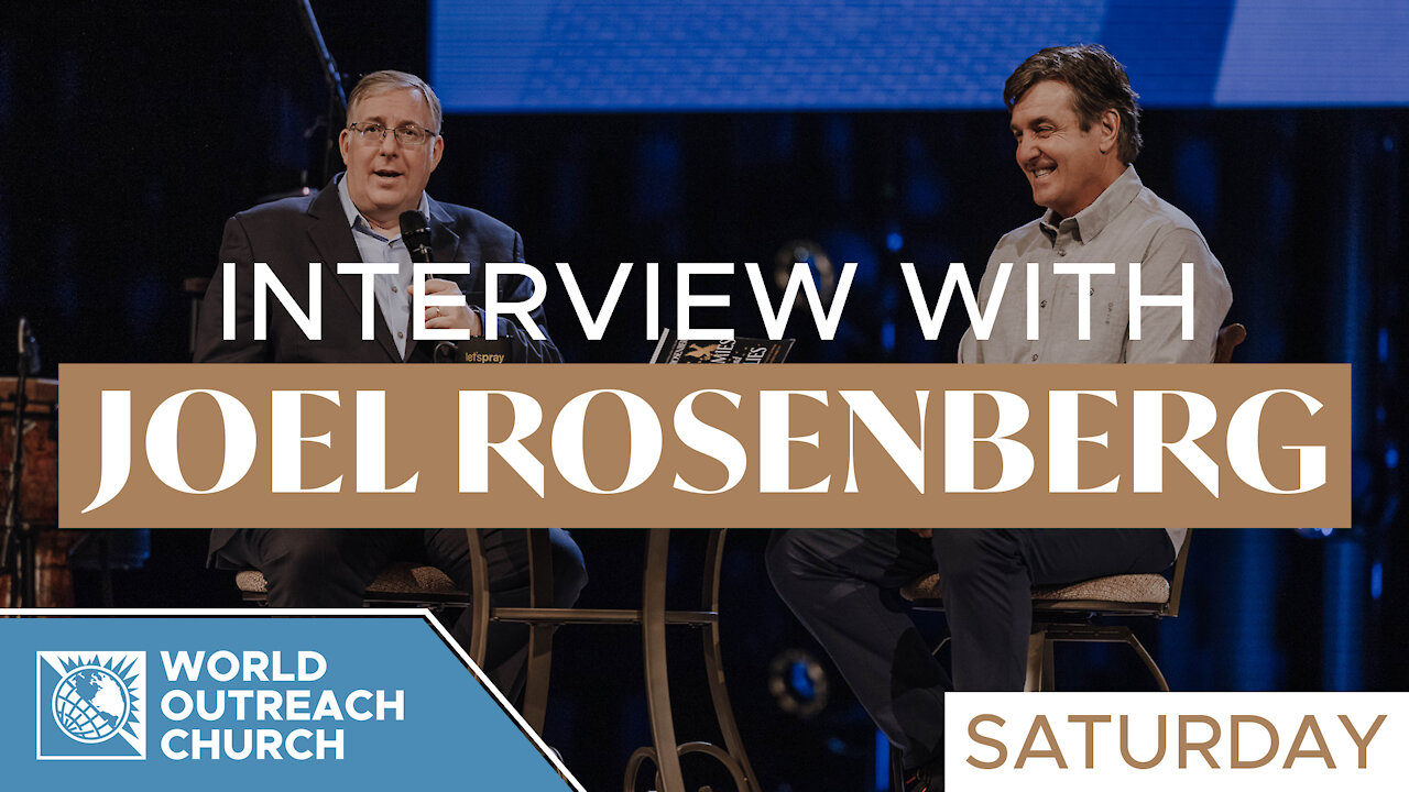Interview with Joel Rosenberg [Saturday]