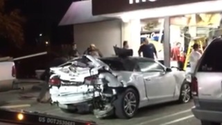 Truck crashes into Country Corner convenience store in Jupiter