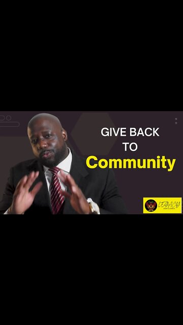 Set the example in the community (be the change you want to see)