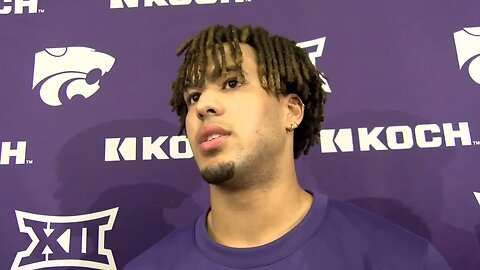 Kansas State Football | Keagan Johnson Interview | April 12, 2023