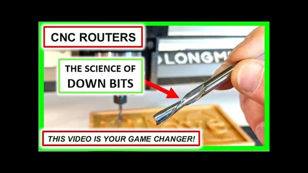 Down Bits (Down Cut) And CNC Routers [What You Didn't Know] - Garrett Fromme