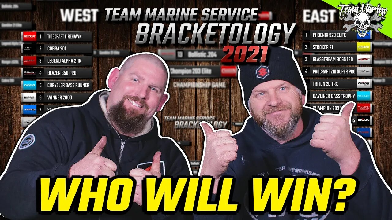 MARCH MADNESS 2021! TEAM MARINE SERVICE BRACKETOLOGY (BOAT EDITION!)