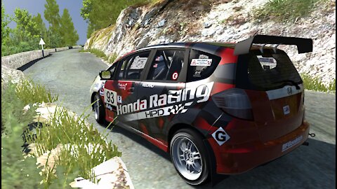 Honda Fit R2 / Col Saint Roch Onboard / Assetto Corsa / ProtosimRacing