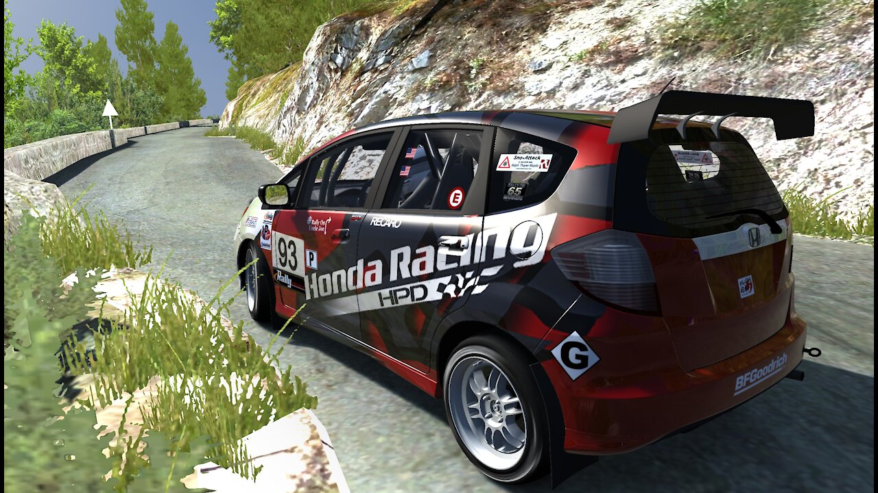 Honda Fit R2 / Col Saint Roch Onboard / Assetto Corsa / ProtosimRacing