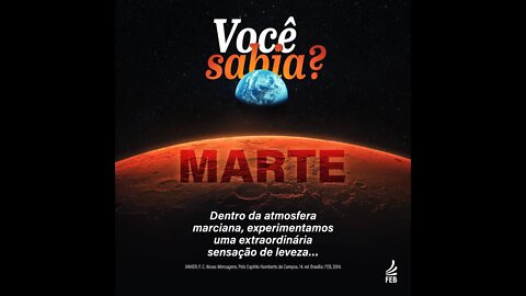 Espírito Humberto de Campos relatando sua visita ao planeta MARTE