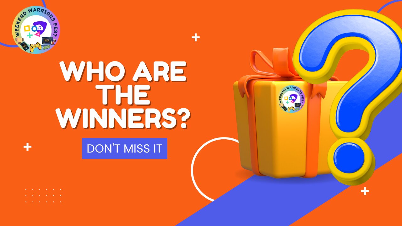 Weekend Warriors Fest September 2023 Winners | Announcement | Congratulations
