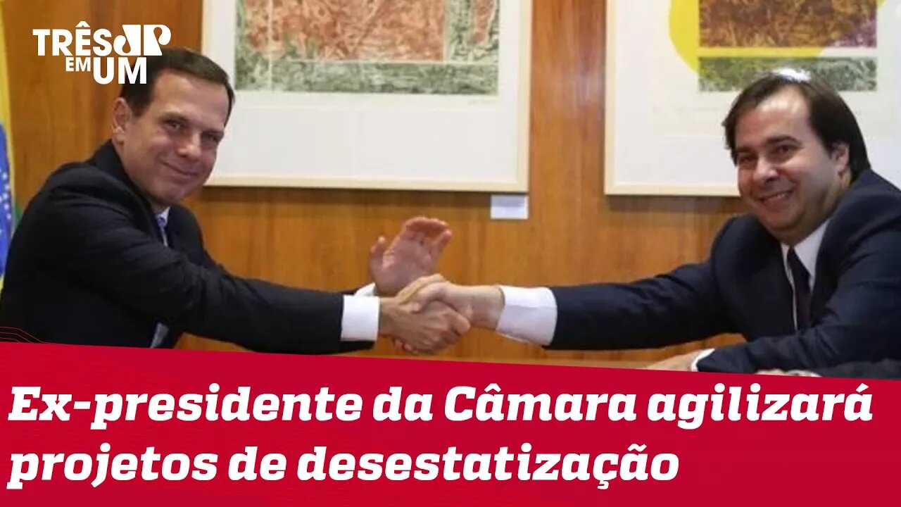 Doria anuncia nomeação de Maia para secretaria do governo de SP