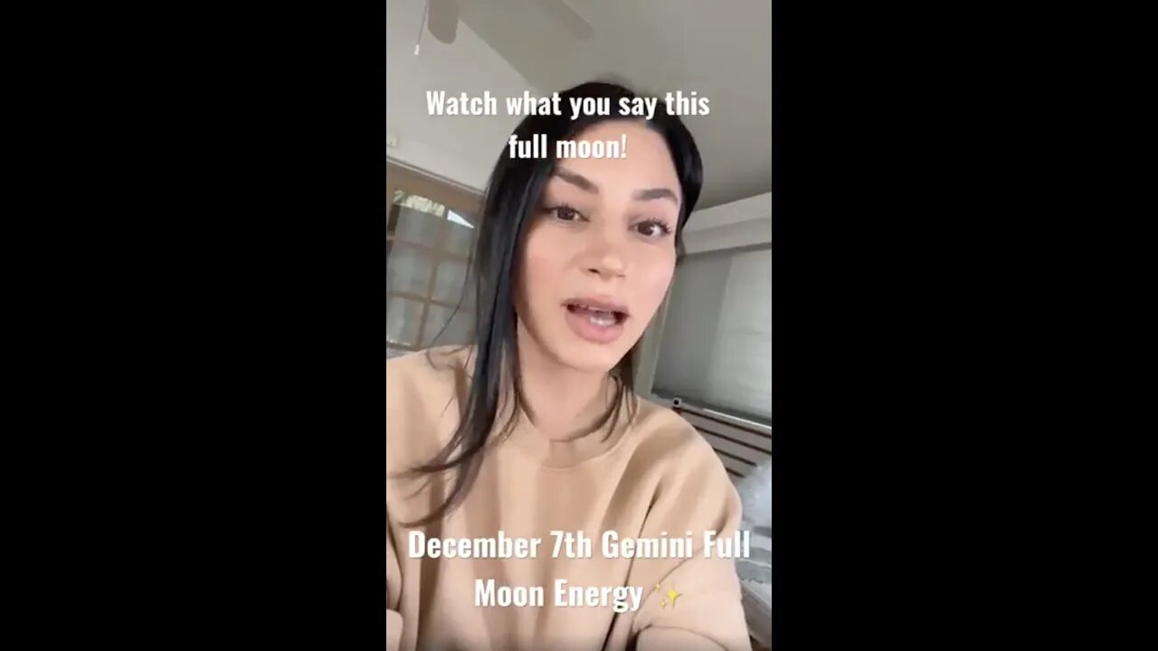 WATCH WHAT YOU SAY: Full Moon in Gemini Cosmic Reading