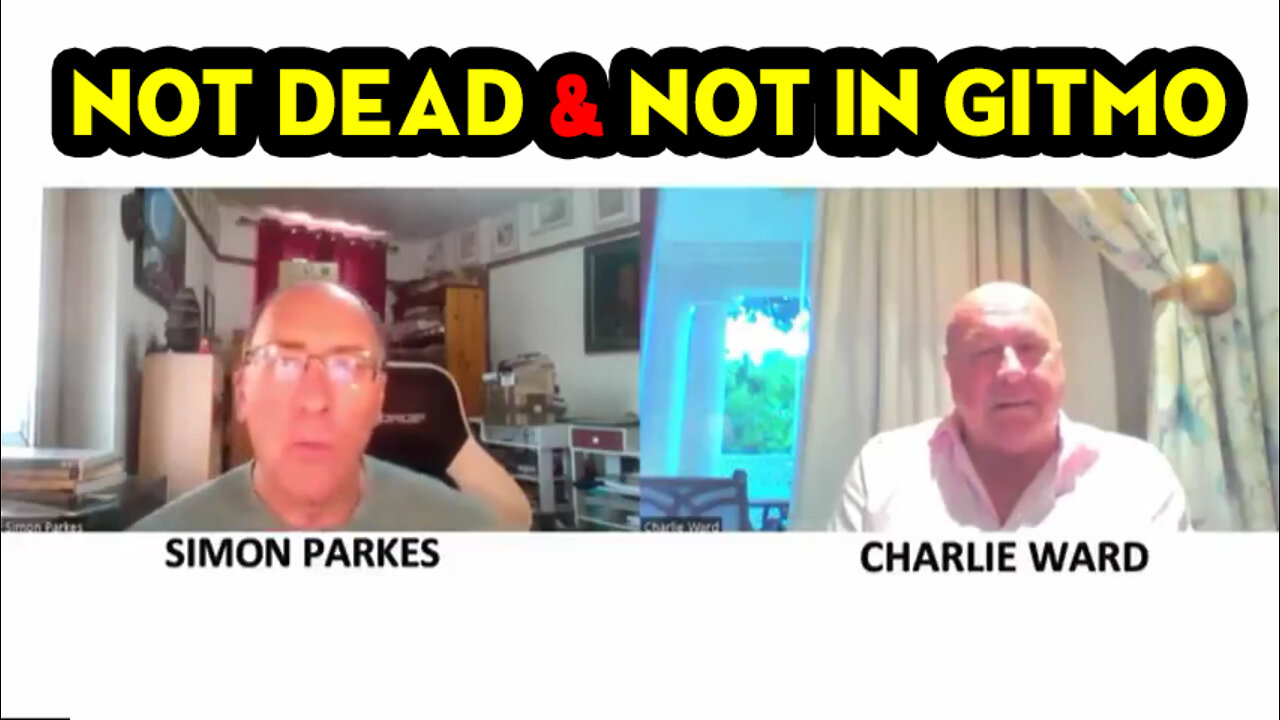 The Real Charlie Ward Catches Up With The Real Simon Parkes - "Not Dead & Not In Gitmo!!!"