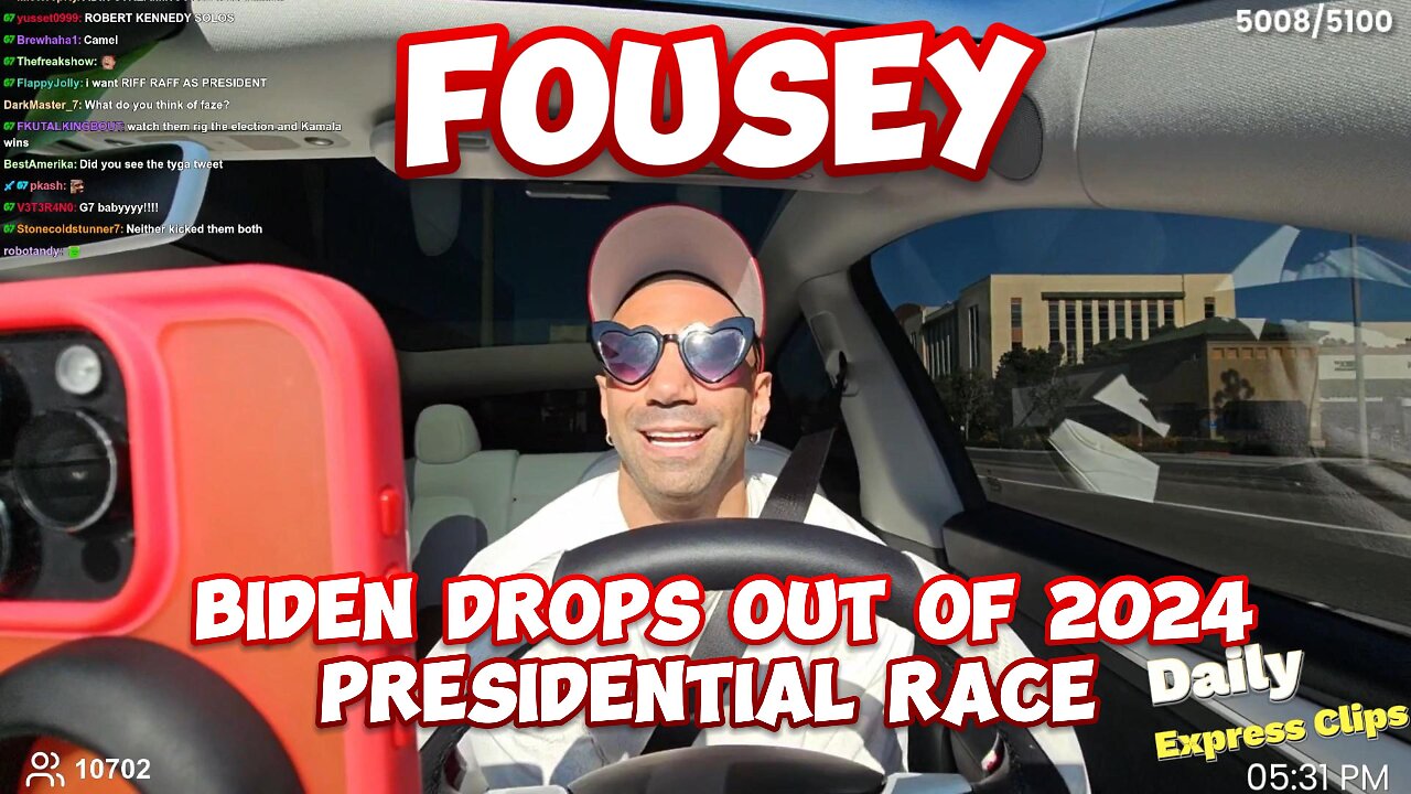 Fousey Biden drops out of 2024 presidential race