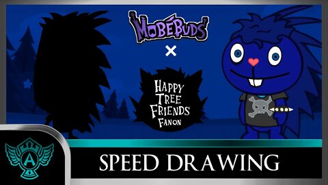 Speed Drawing: Happy Tree Friends Fanon - Douglas | Mobebuds Style
