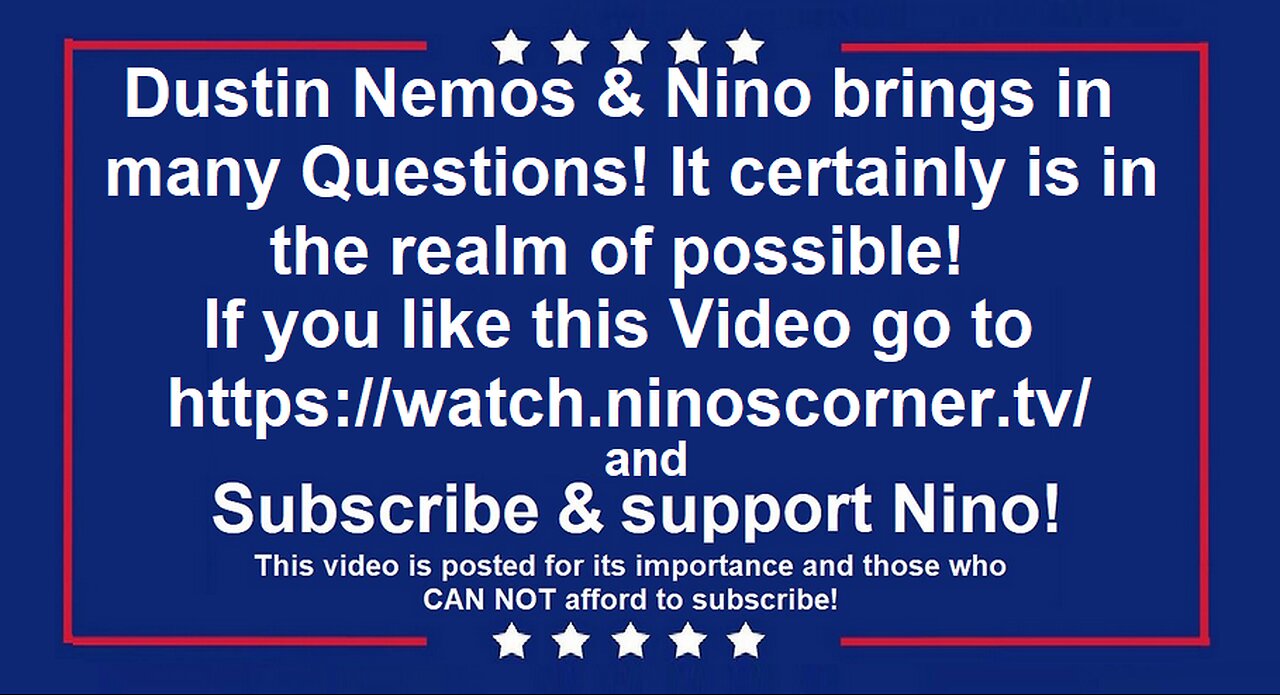 Dustin & Nino crazy interveiw! I don't agree w/ final conclusion