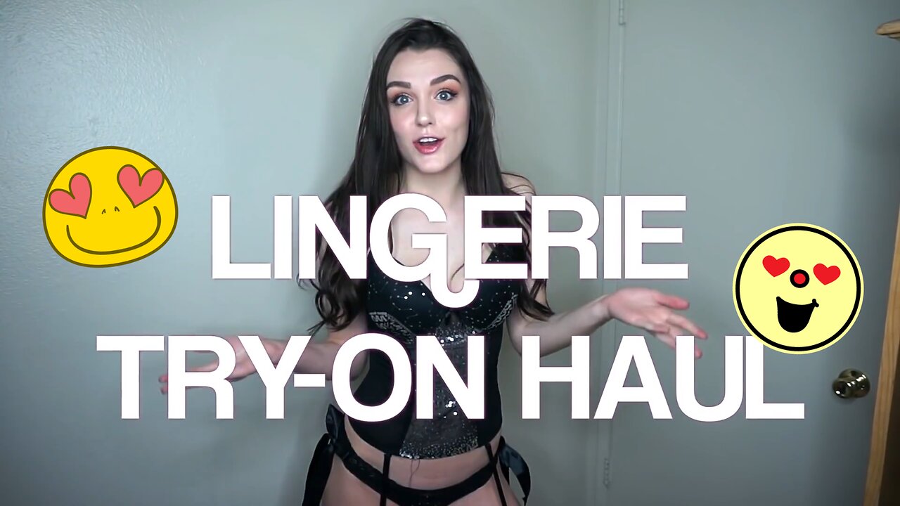 ALLY HARDESTY'S SEXY LINGERIE TRY-ON HAUL FAVORITES (18+ ONLY)