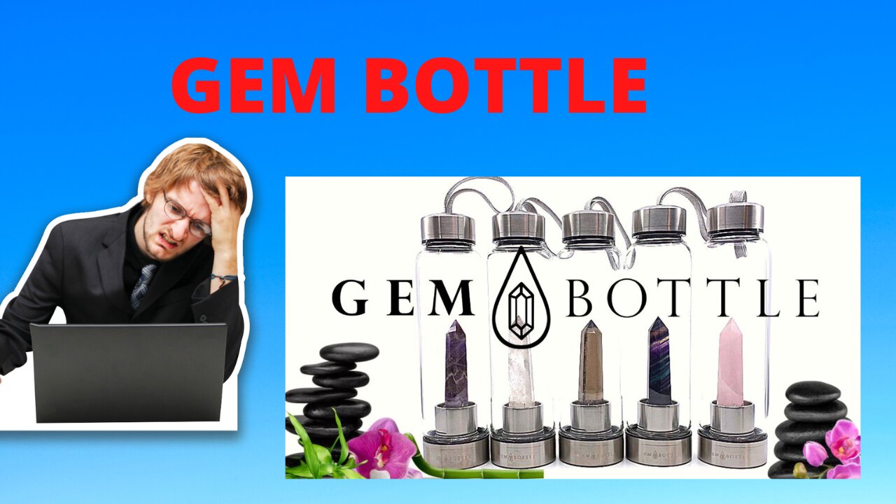 GEM BOTTLE FOR SPECIAL HYDRATION