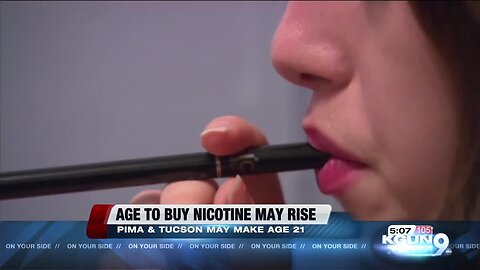 Pima Co to vote on raising age to buy nicotine products