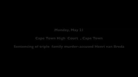 Media and family at Van Breda triple-murder case (73q)