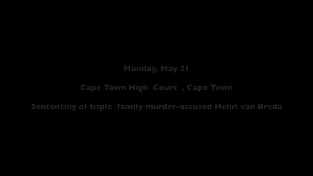 Media and family at Van Breda triple-murder case (73q)