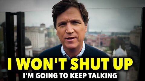 Tucker Carlson: "I'm SHARING EVERYTHING... Before THEY Lock Me Up!"