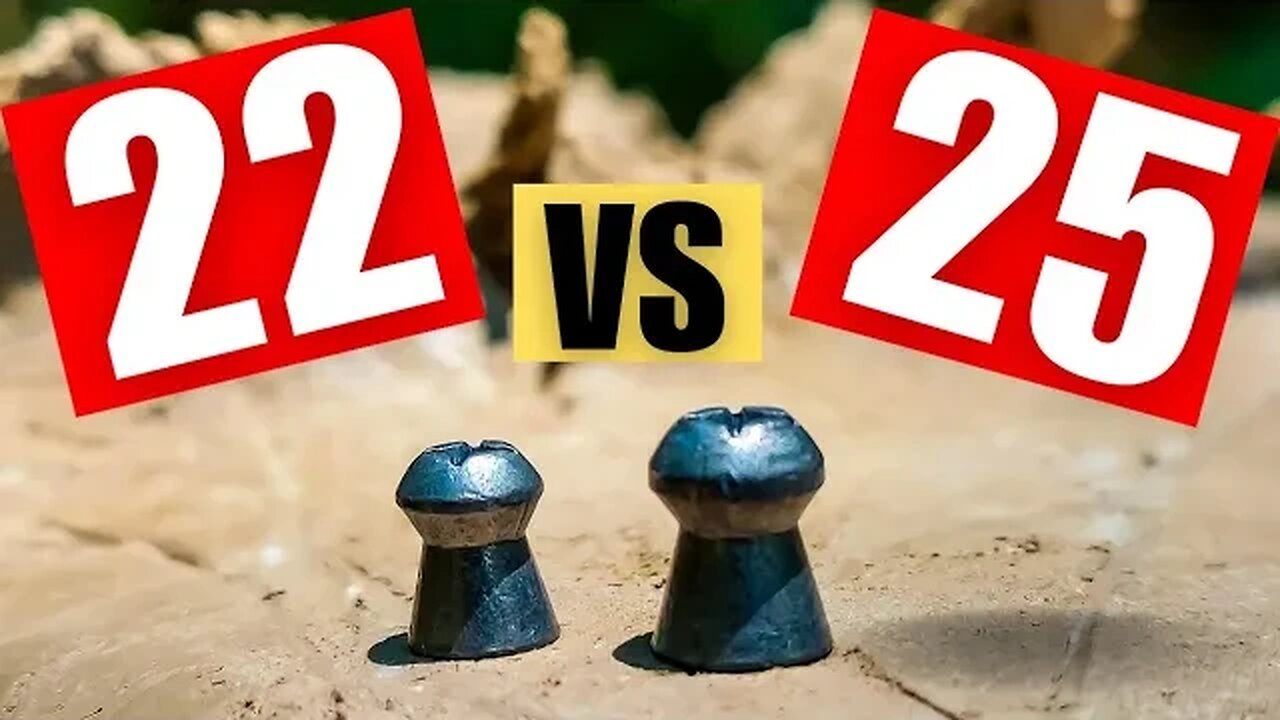.22 vs .25 cal - CLAY BLOCKS